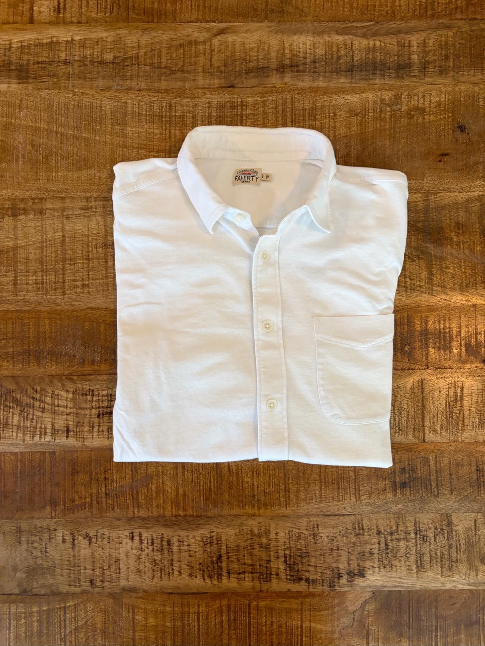 Faherty Organic Cotton Button Down Shirt